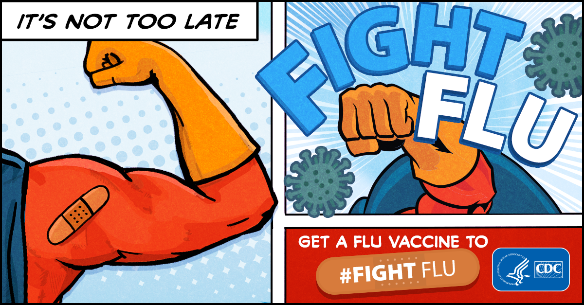 It's not too late to get a flu shot